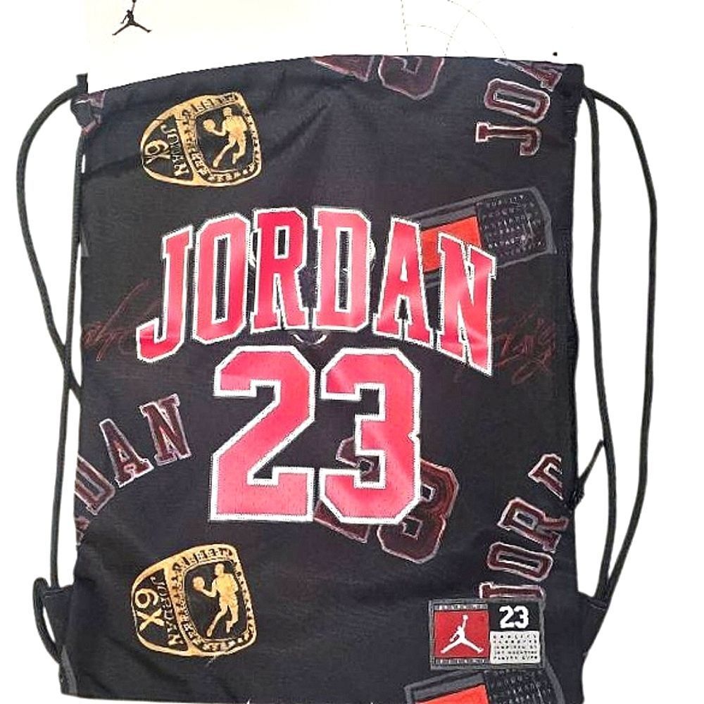 Jordan 23 Bulls Jersey Drawstring Gym Bag